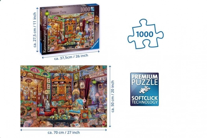 Ravensburger Puzzle Schatztruhe 1000 Teile