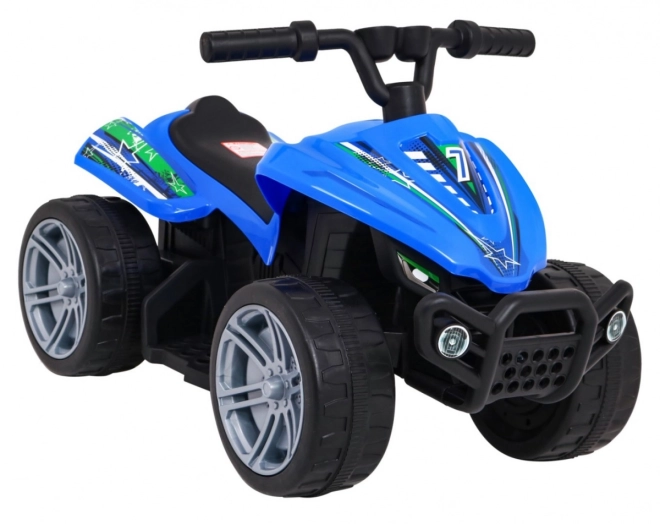 Quad Little Monster Elektrofahrzeug für Kinder Schwarz – blau