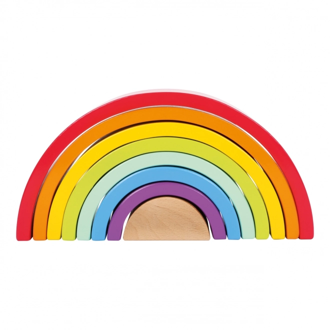 Motorik-Regenbogen aus Holz für Kleinkinder von Small Foot