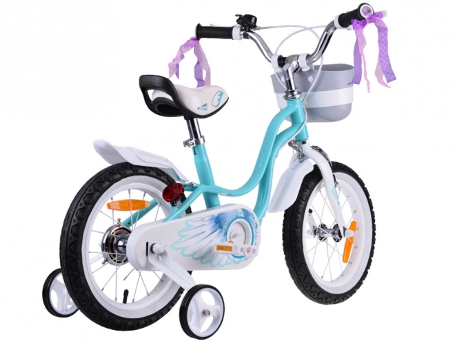 Royalbaby Kinderfahrrad Little Swan 14 Zoll – türkis