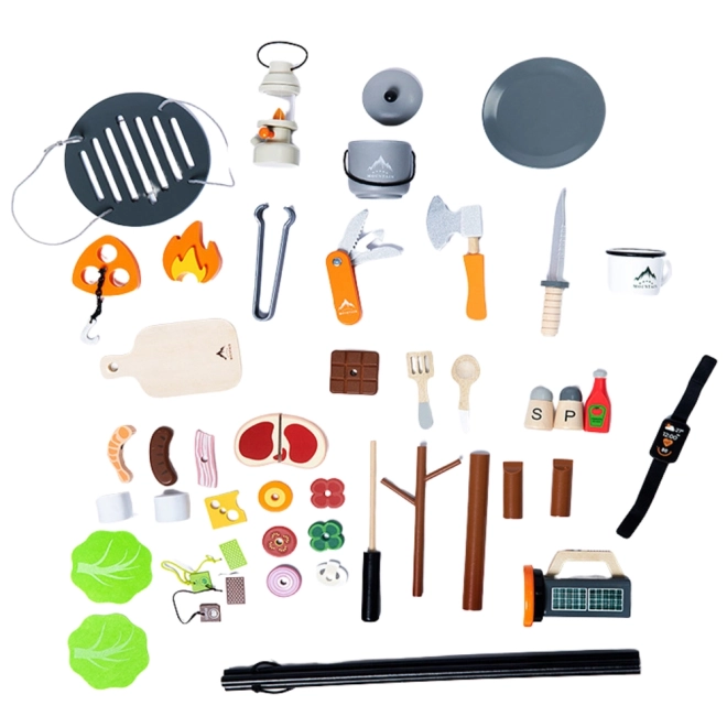 Holz-Camping-Set Für Kinder