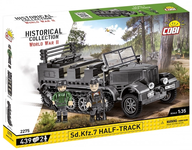 Zweiter Weltkrieg Sd.Kfz. 7 Halbkettenfahrzeug Modellbauset