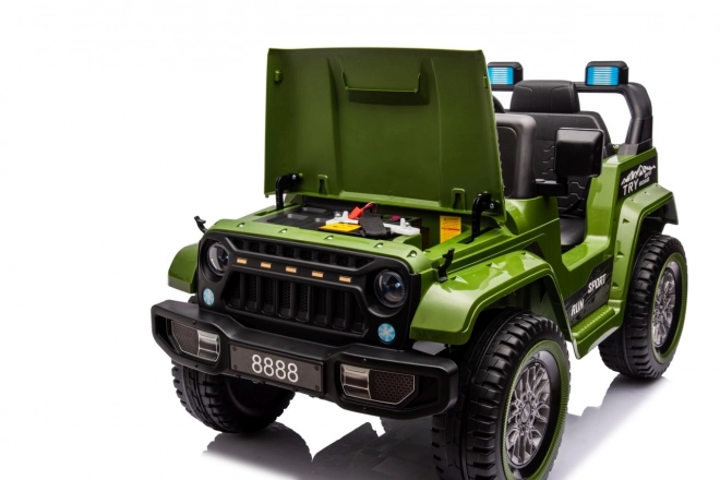 Kinderauto mit Fernbedienung Off Road grün