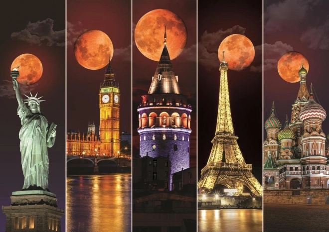 Puzzle Roter Mond 1500 Teile ART PUZZLE