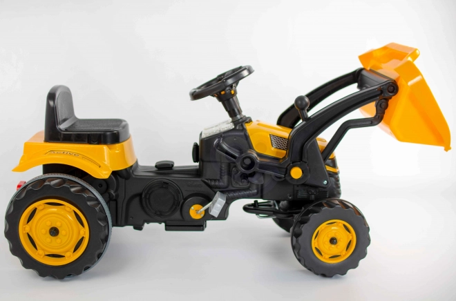 Trettraktor mit Bulldozer Woopie