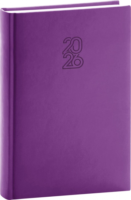 Täglicher Kalender Lila Aprint 2026
