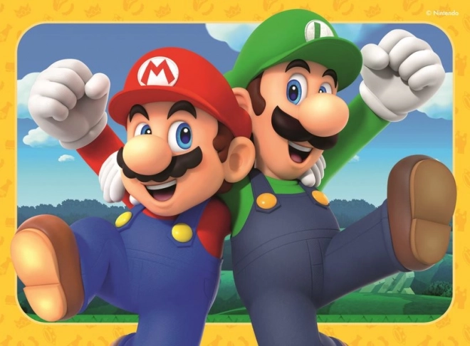 Ravensburger Puzzle Super Mario Abenteuer 4 in 1