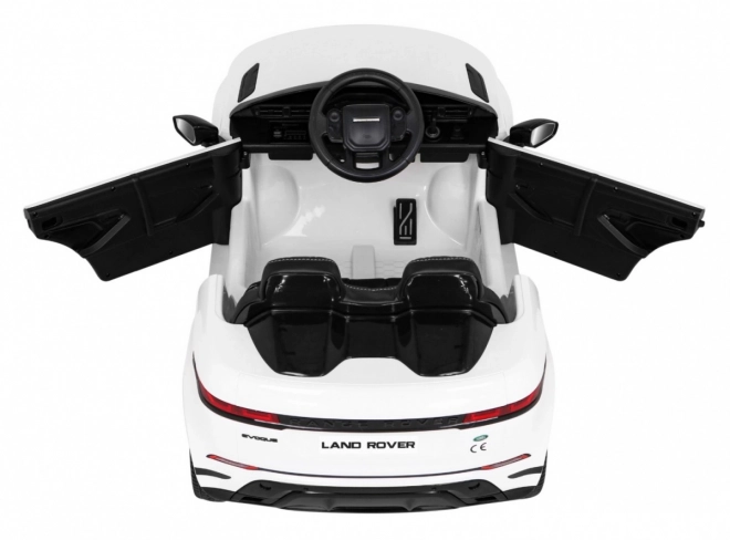 Elektrisches Auto Range Rover Evoque weiß