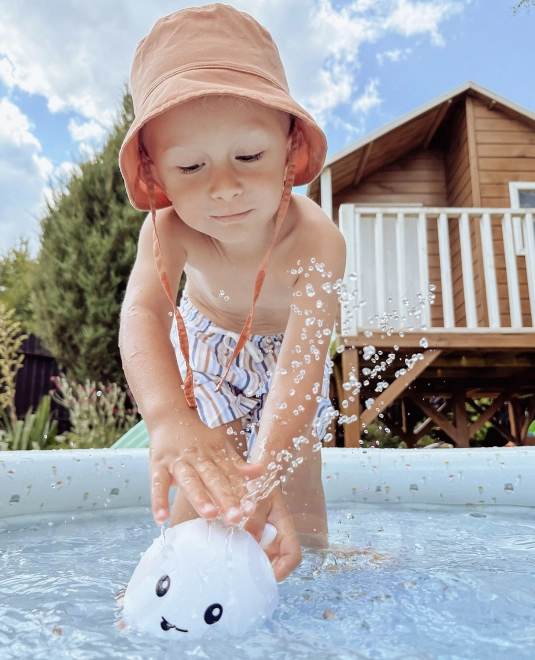 Badespielzeug Wal LED Fontäne