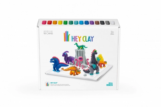 Hey Clay Mega Dinosaurier Modellier-Set