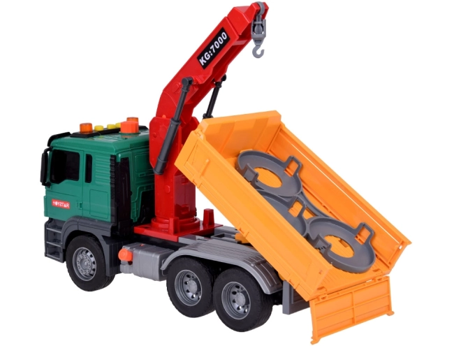 Edukative Müllwagen Spielzeug mit Geräuschen