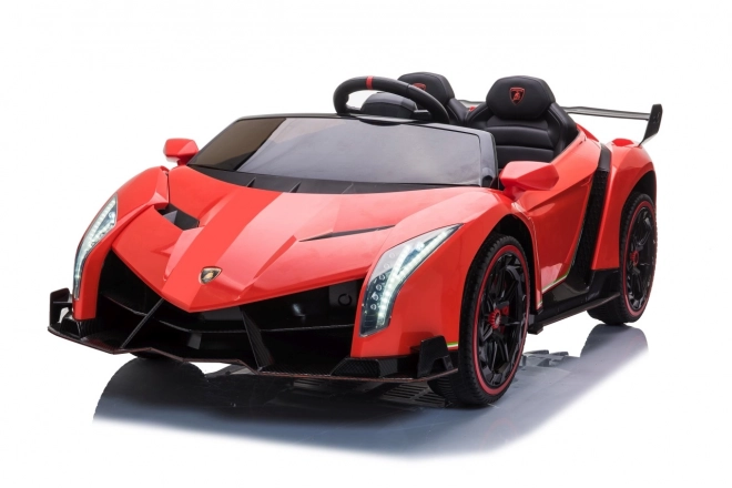 Rotes Auto Lamborghini Veneno