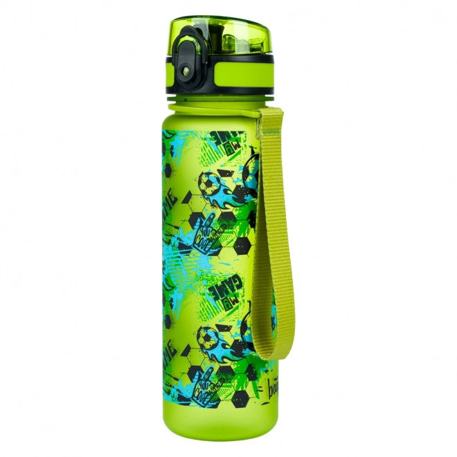 Baagl Tritan Trinkflasche Fußball Spiel, 500 ml