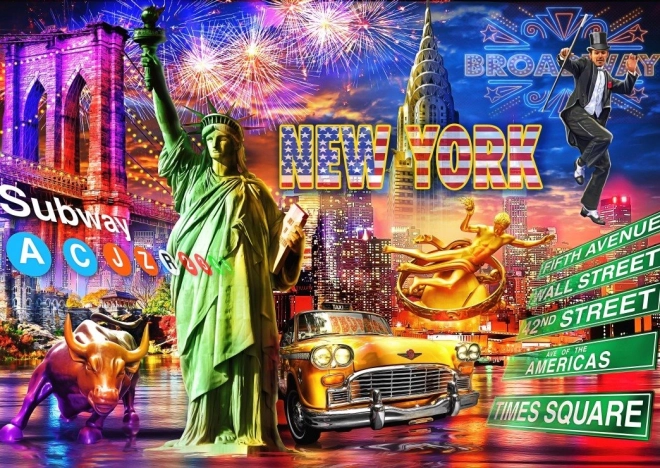 Puzzle New York 3000 Teile