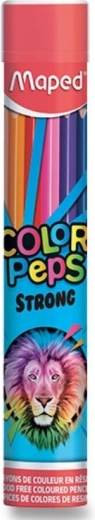 Buntstifte MAPED Color’Peps Strong in Metallröhre, 12 Stk.