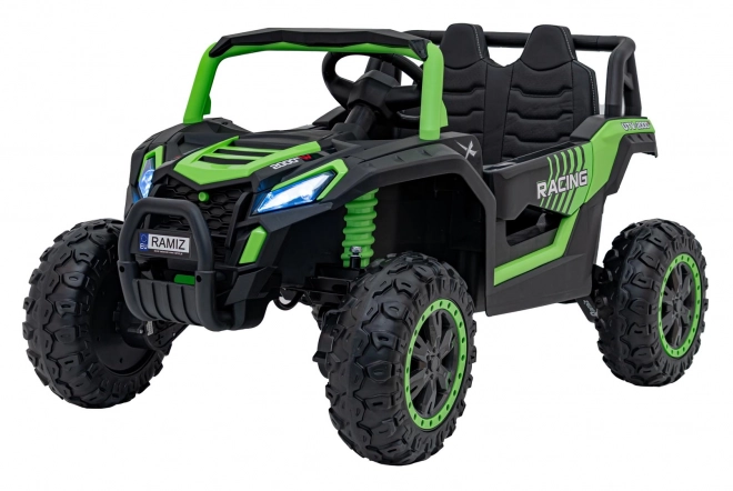 Elektrisches Kinderauto Buggy UTV 2000M Racing Grün