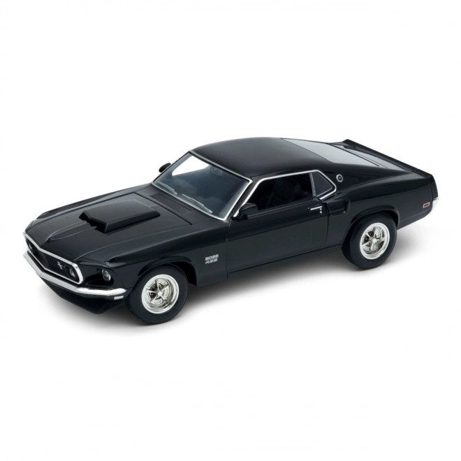 Welly Ford Mustang Boss 429 Modellauto 1969 Schwarz 1:24