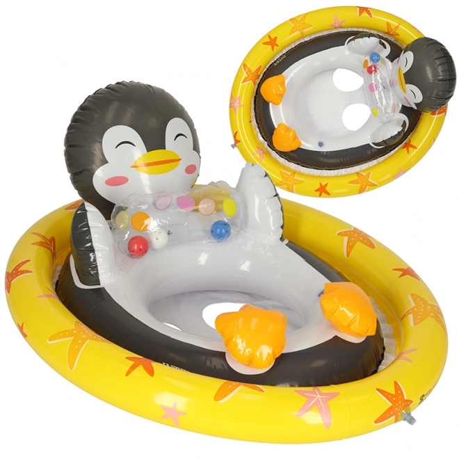 Intex Schwimmring Sloth für Kinder mit Sitz – Pinguin