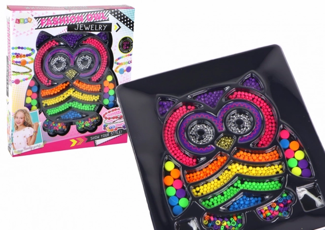DIY-Schmuckset Perlen 3000 Stück Eule