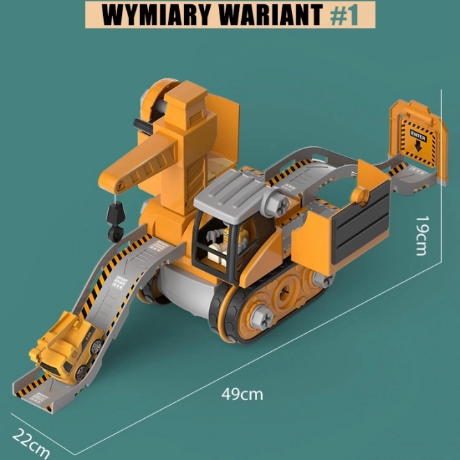 Mega Baustelle 5-in-1 Set zum Schrauben XXL