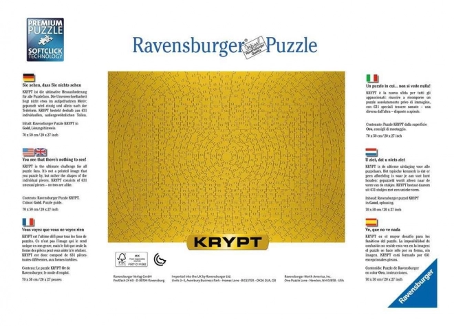 Ravensburger Krypt Gold Puzzle