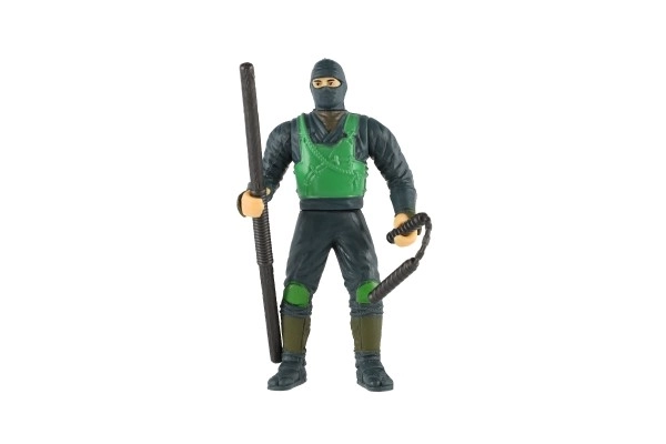 Ninja-Figur mit Zubehör, 10 cm