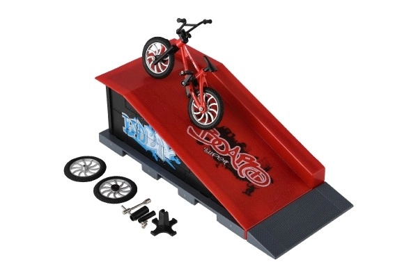 Finger Skatepark Set mit Rampe und Zubehör