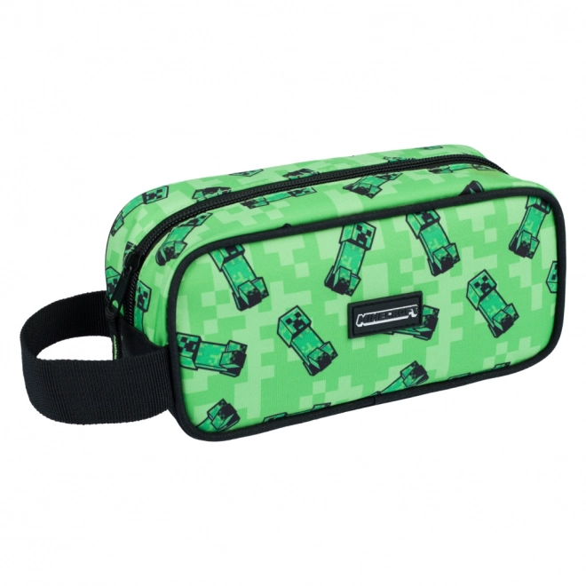 Minecraft Set Creeper: Federtasche und Beutel