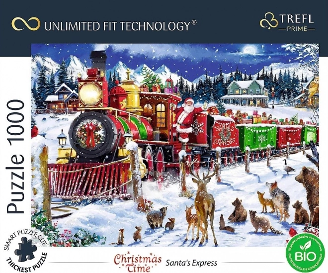 TREFL Puzzle Weihnachten: Santas Express 1000 Teile