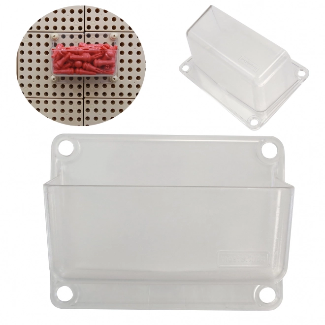 Acryl-Aufbewahrungsboxen für MASTERKIDZ Tafel 2er Set