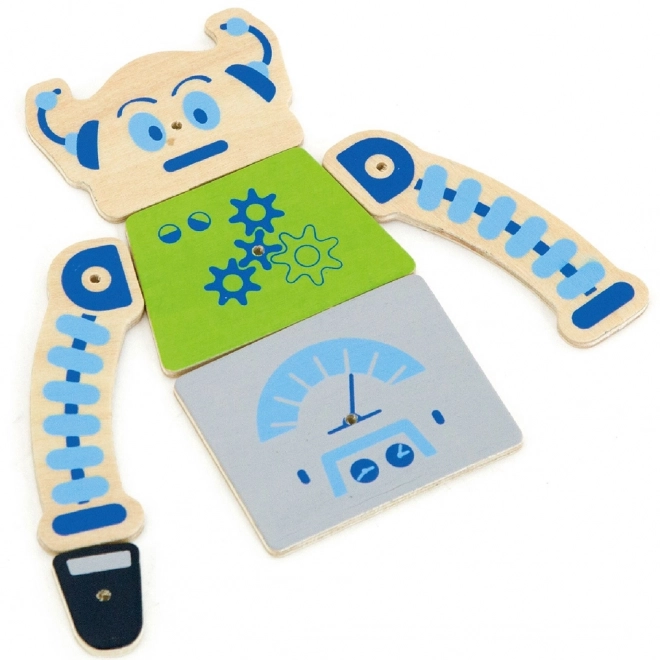 Holzspielzeug Hammerbank Roboter