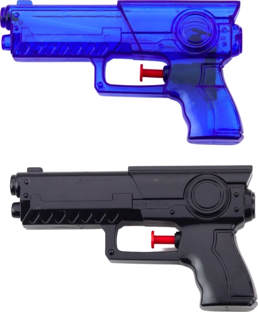 Satz von Wasserpistolen Polizei blau schwarz 2 Stk.