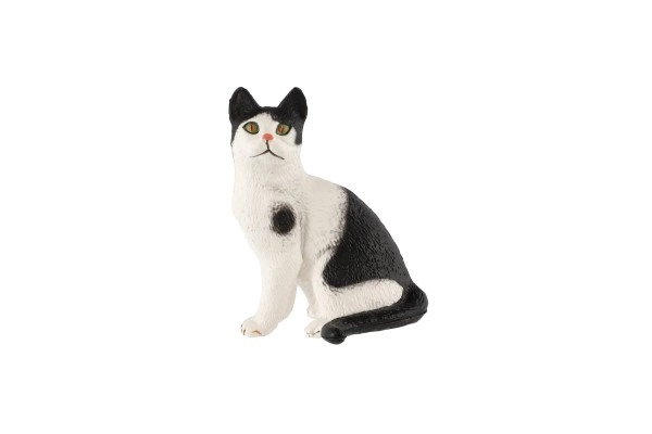 Plastikfigur Hauskatze 4 cm im Beutel