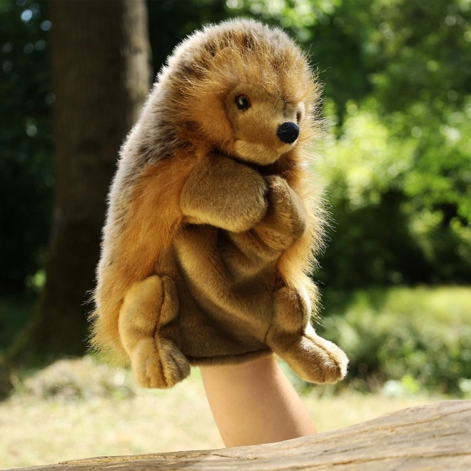 Handpuppe Igel aus Plüsch 25 cm umweltfreundlich