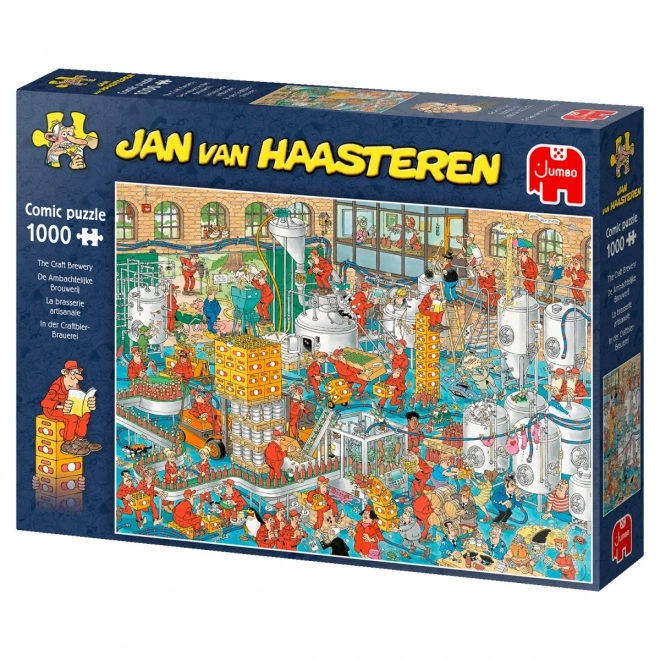 Jumbo Puzzle Jan van Haasteren Craft-Bier-Brauerei 1000 Teile