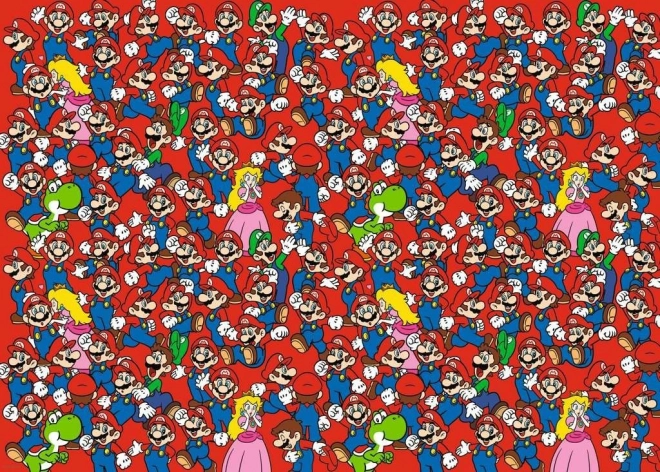 Puzzle 1000 Teile Herausforderung Super Mario Bros