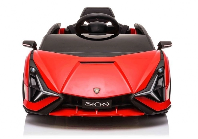 Lamborghini Sian Elektroauto für Kinder - Rot