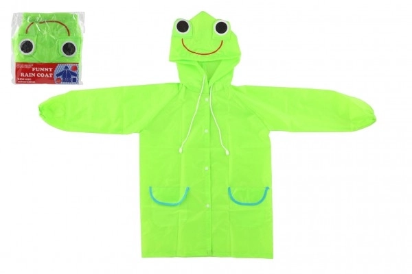 Kinderregenmantel Frosch grün