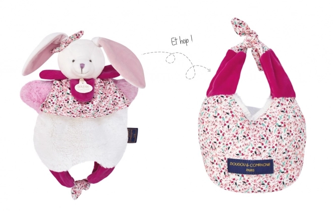 Doudou Hase in Tasche 3-in-1