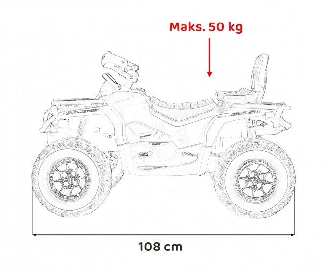 Rosa Can-Am Outlander ATV Quad