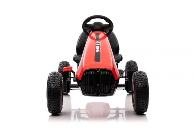 Roter Tretgokart für Kinder