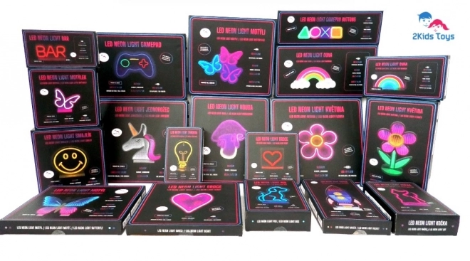 LED NEON Lampe Einhorn