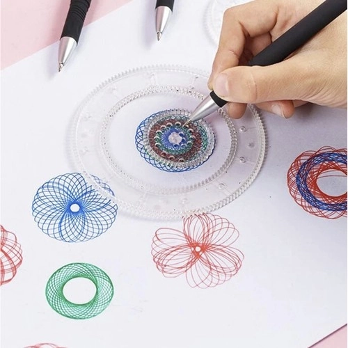 Kreatives Zeichenset Spirograph Maaleo