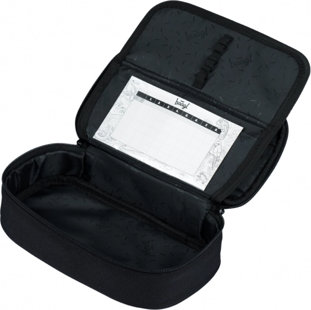 Set 3v1 Core Uni Schwarz: Rucksack, Federmäppchen und Schuhbeutel
