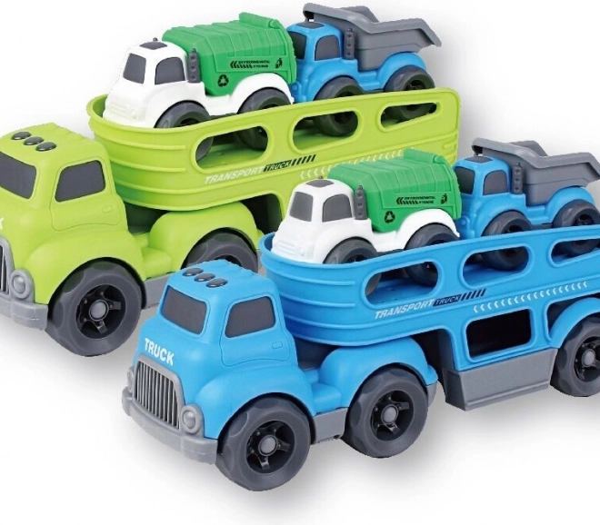 Großer Autotransporter