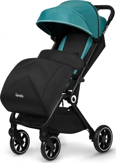 Sportkinderwagen Lionelo Cloe Braun Rost – Grüner Smaragd