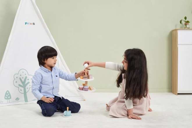 Holz Tee-Set für Kinder