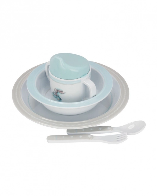 Essbesteck Set Effiki Melamin, Blau