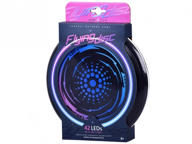 Leuchtender LED Wurfscheibe UFO