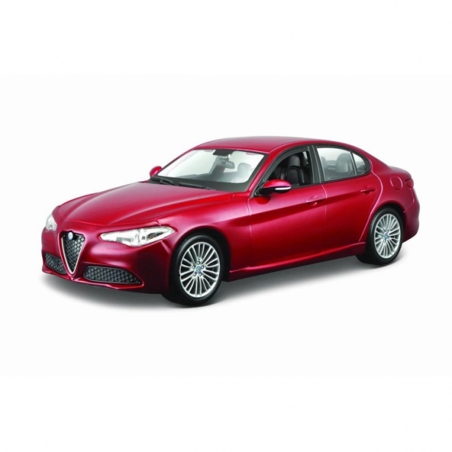 Metallmodell Alfa Romeo Giulia Rot 1:24